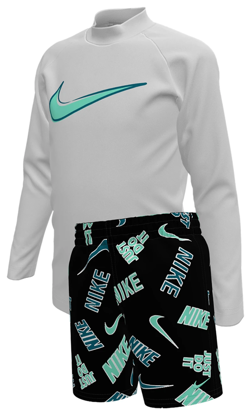 Nike Long Sleeve & Short Set - Boys' Preschool