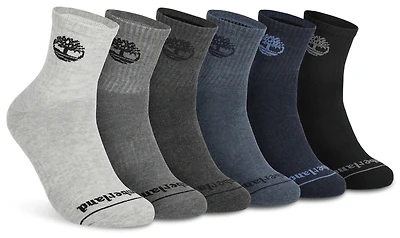 Timberland Millboro Quarter Socks 6 Pack - Men's