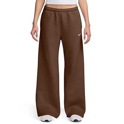 Nike Studio Fleece Wide Leg Pant - Women's