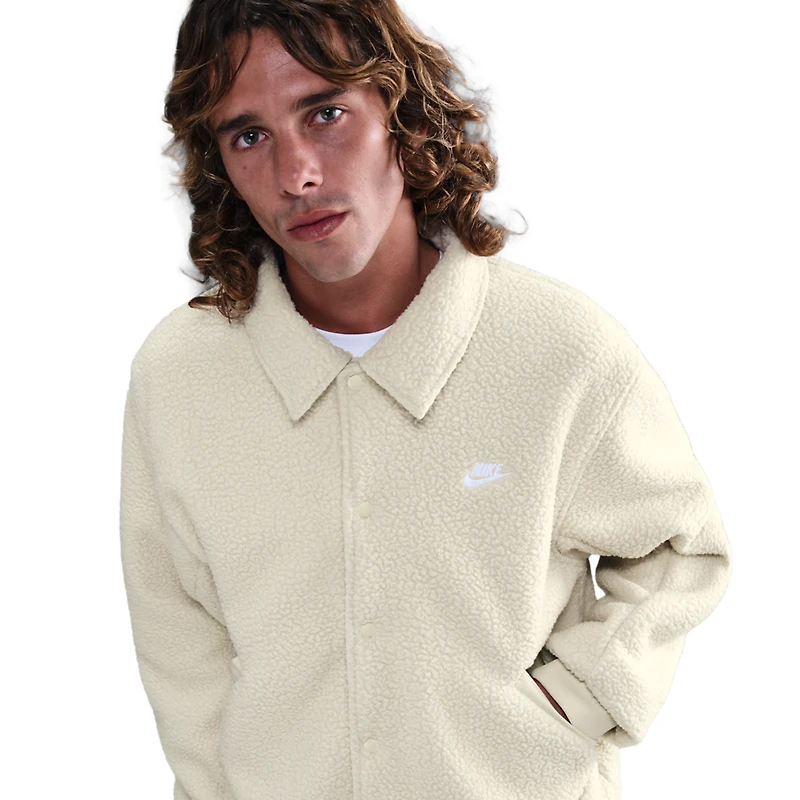 Nike Club Sherpa Coaches Jacket - Men's