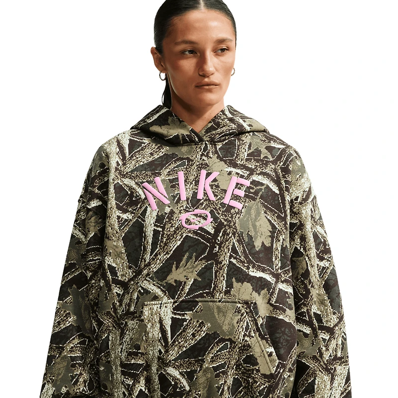 Nike Studio Fleece Oversized Pullover Hoodie - Women's