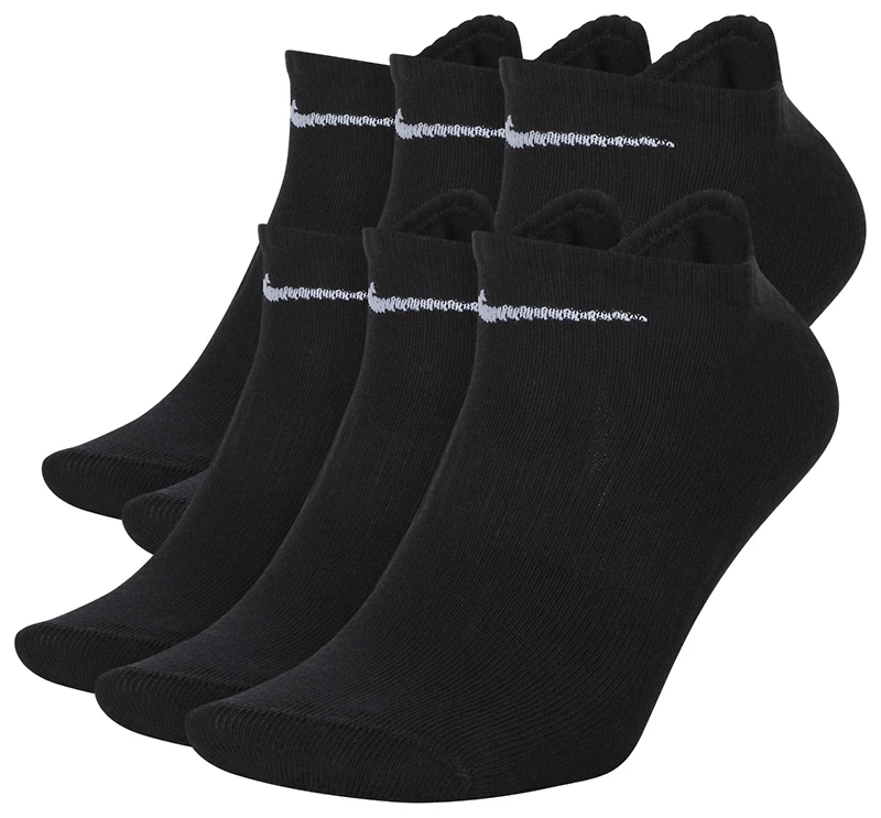 Nike Everyday Lightweight No Show Socks 6PK - Women's