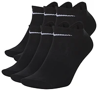 Nike Everyday Lightweight No Show Socks 6PK - Women's