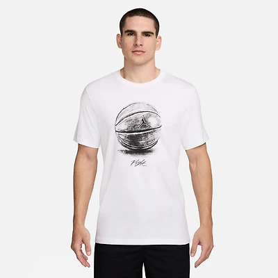 Jordan Brand Basketball Sketch Short Sleeve Crew - Men's