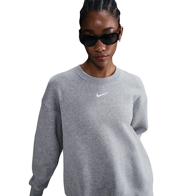 Nike NSW Phoenix Fleece OS Long Crew - Women's