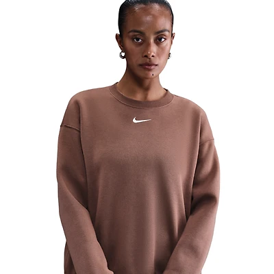 Nike NSW Phoenix Fleece OS Long Crew - Women's