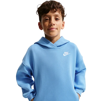Nike NSW Club Fleece Oversized PO Hoodie - Girls' Grade School