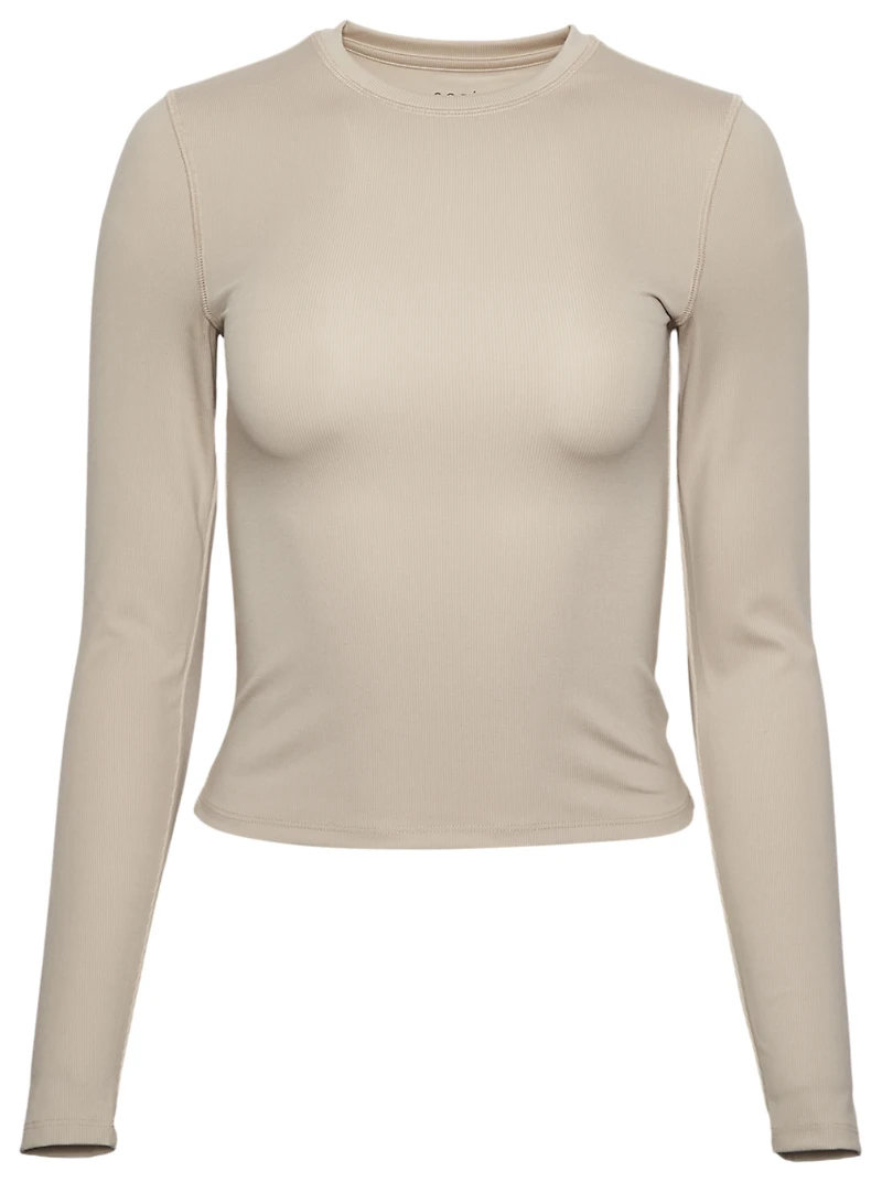 Cozi Yuli Ribbed Long Sleeve T-Shirt - Women's