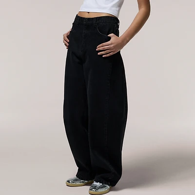 Cozi Denim Barrel Pants - Women's