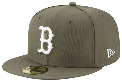 New Era Red Sox 59Fifty Basic Cap - Men's
