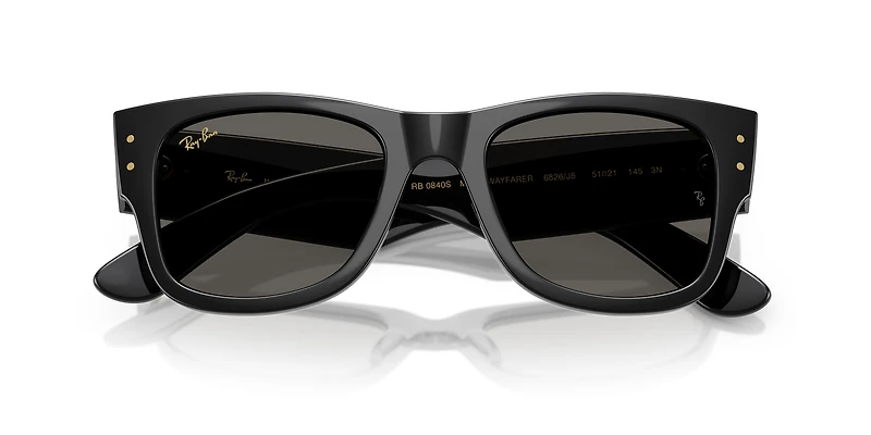 RB0840S Mega Wayfarer Blacked Out Collection