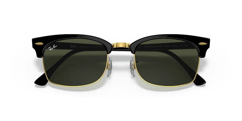 RB3916 Clubmaster Square Legend Gold