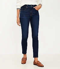 High Rise Skinny Jeans Classic Dark Indigo Wash