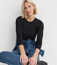 Long Sleeve Crew Neck Tee