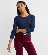 Long Sleeve Crew Neck Tee
