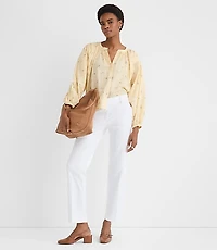 Riviera Slim Pants Doubleweave