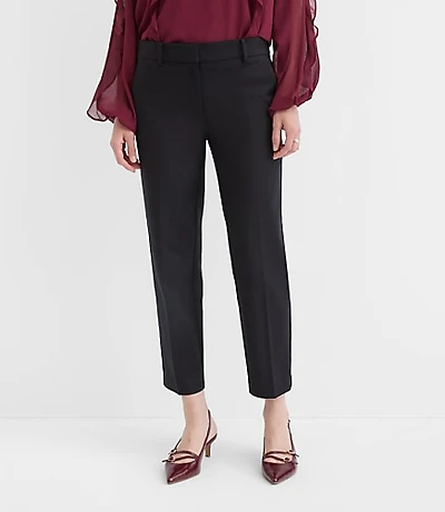 Curvy Riviera Slim Pants Doubleweave