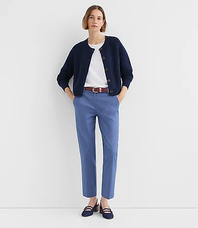 Petite Riviera Slim Pants Texture