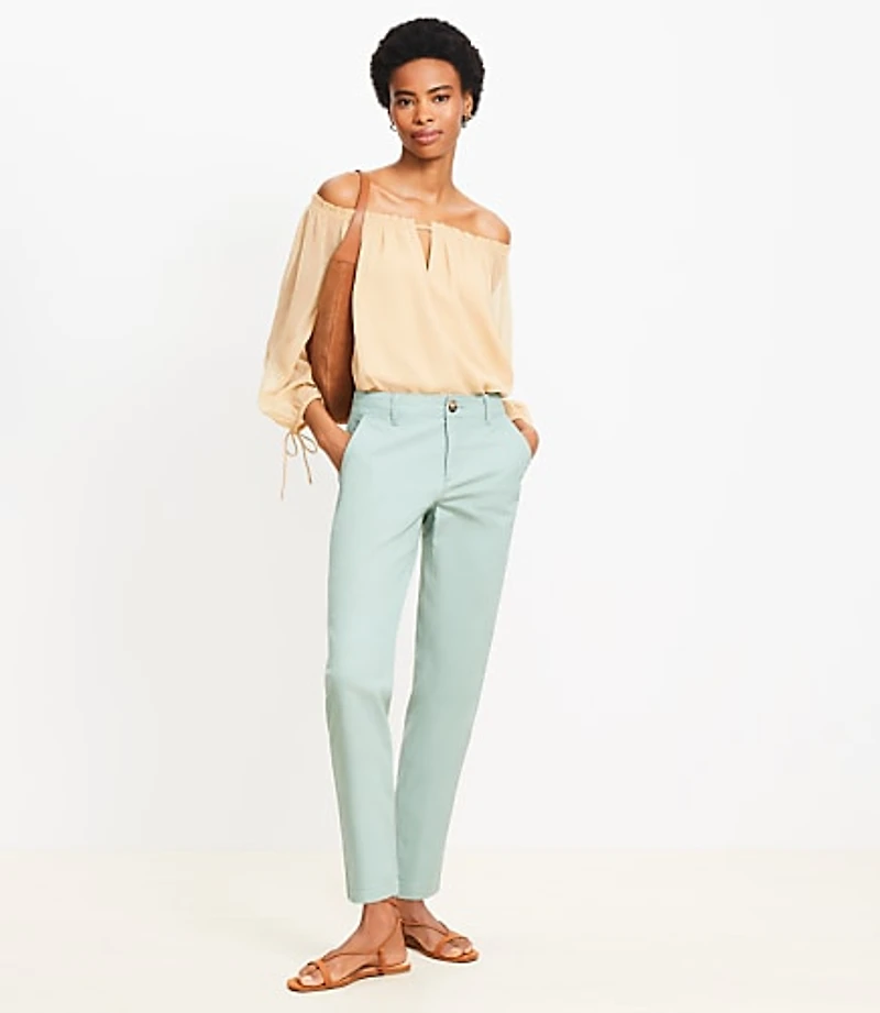 Petite Monroe Slim Chino Pants
