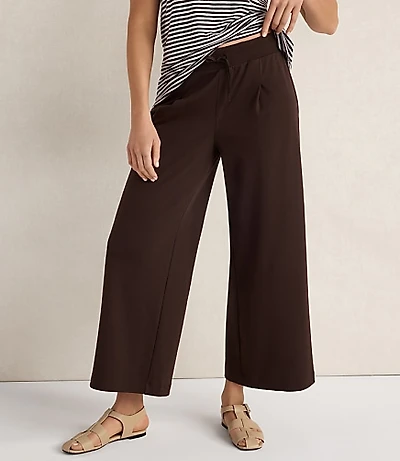 Haven Well Within Organic Cotton Interlock Pleated Pants