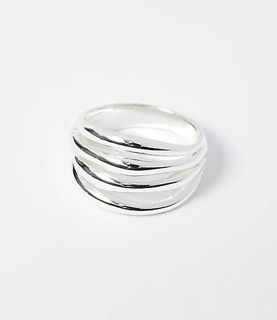 Wave Statement Ring