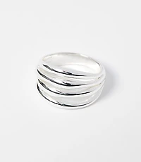 Wave Statement Ring