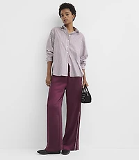 Striped Poplin Everyday Oversized Shirt
