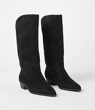 Mid Calf Western Boots