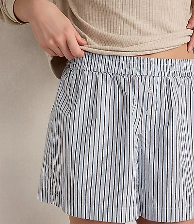 Haven Well Within Organic Cotton Poplin Boxer Shorts