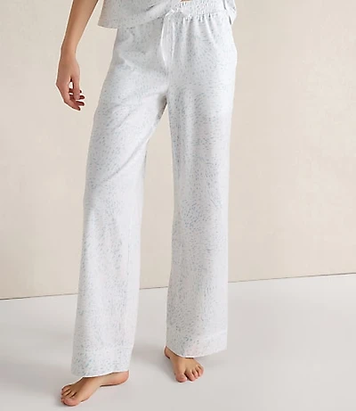 Haven Well Within Organic Cotton Jersey Rippled Sand Pajama Pants