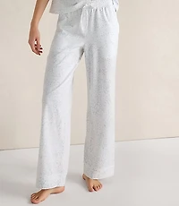 Haven Well Within Organic Cotton Jersey Rippled Sand Pajama Pants
