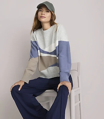 Lou & Grey Roadmap Sweater