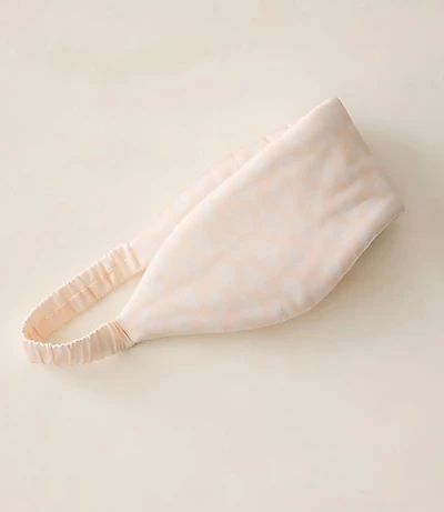Haven Well Within Washable Silk Printed Puffer Eye Mask