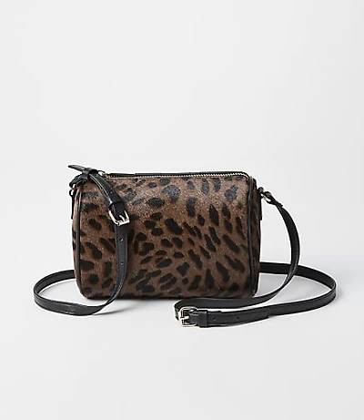 Leopard Print Mini Crossbody Bag