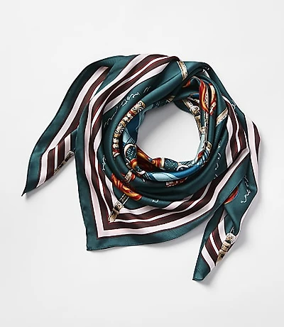 Horse Square Scarf