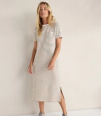 Haven Well Within Cotton Blend Textured T-Shirt Dress