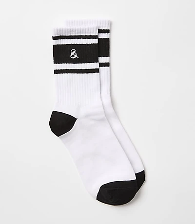 Lou & Grey Striped Crew Socks