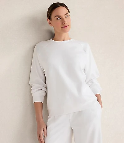Haven Well Within Organic Cotton Interlock Everyday Sweatshirt