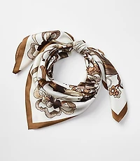 Floral Paisley Square Scarf