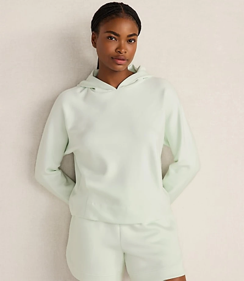 Haven Well Within Soft Knit Pleated Hoodie