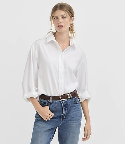 Poplin Everyday Oversized Shirt