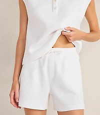 Haven Well Within Organic Cotton Bold Waffle Shorts