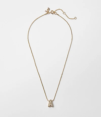 Modern Initial Necklace