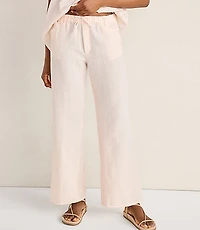 Haven Well Within Organic Cotton Linen Drawstring Pants