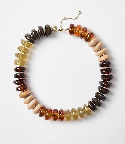 Multicolored Chunky Beaded Necklace