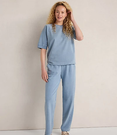 Haven Well Within Organic Cotton Terry Barrel Leg Pant