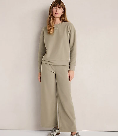 Haven Well Within Brushed Terry Wide Leg Pants