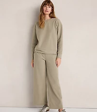 Haven Well Within Brushed Terry Wide Leg Pants
