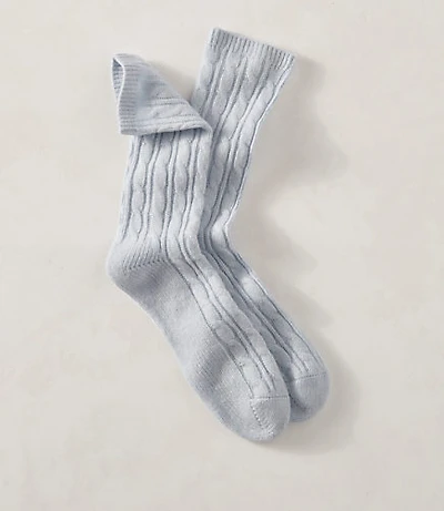 Haven Well Within Cashmere Classic Cable Socks
