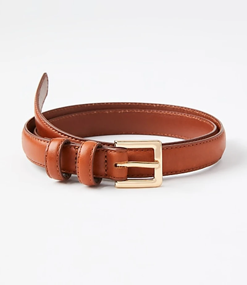 Refined Leather Belt